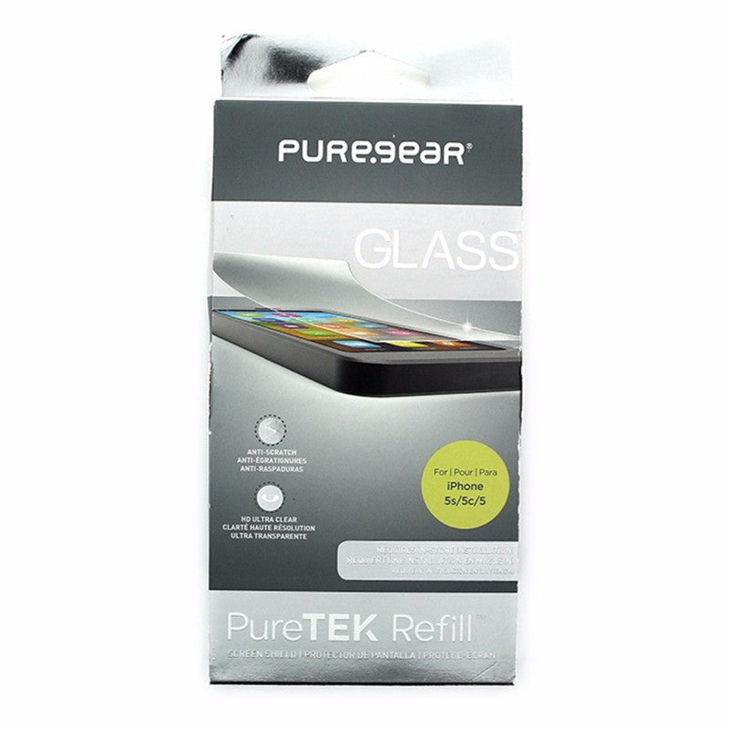 PureGear PureTEK Refill Screen Protector for iPhone 5 5S 5C Cell Phone - Screen Protectors PureGear    - Simple Cell Bulk Wholesale Pricing - USA Seller