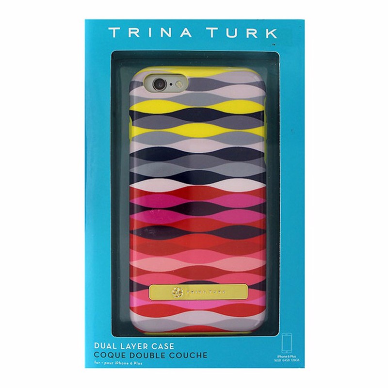 Trina Turk Dual Layer Case for iPhone 6s Plus / 6 Plus - Multi-Color Cell Phone - Cases, Covers & Skins Trina Turk    - Simple Cell Bulk Wholesale Pricing - USA Seller