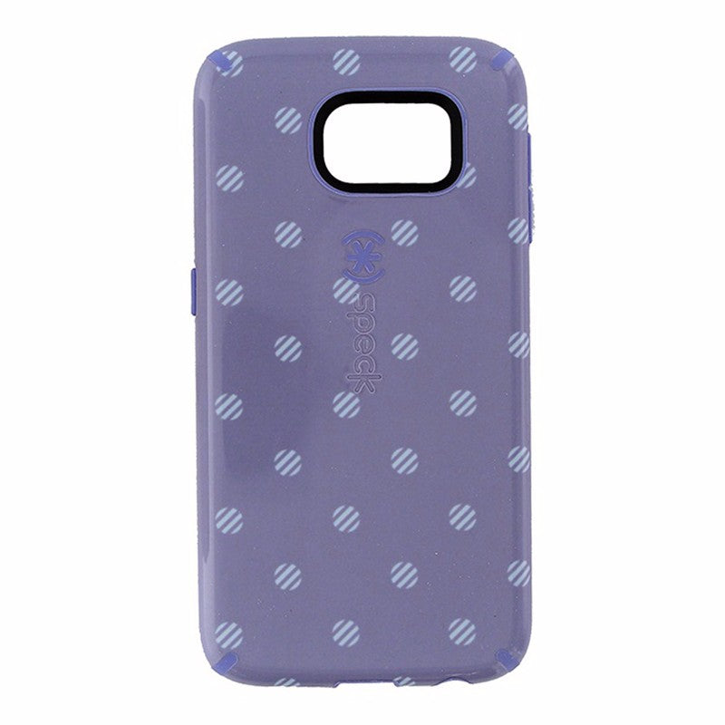 Speck CandyShell Inked Case for Samsung Galaxy S6 - Polka Purple Cell Phone - Cases, Covers & Skins Speck    - Simple Cell Bulk Wholesale Pricing - USA Seller