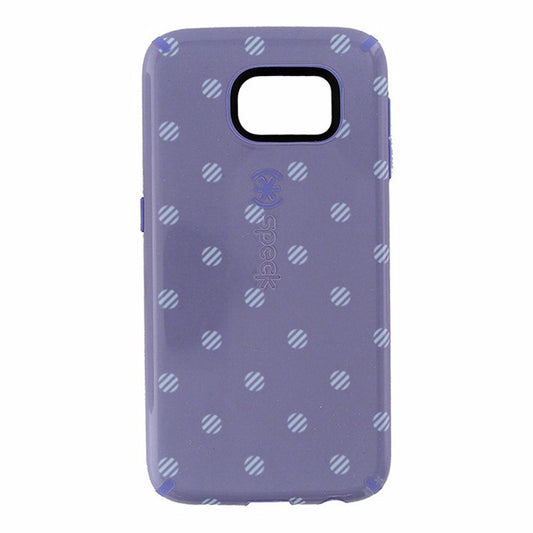 Speck CandyShell Inked Case for Samsung Galaxy S6 - Polka Purple Cell Phone - Cases, Covers & Skins Speck    - Simple Cell Bulk Wholesale Pricing - USA Seller
