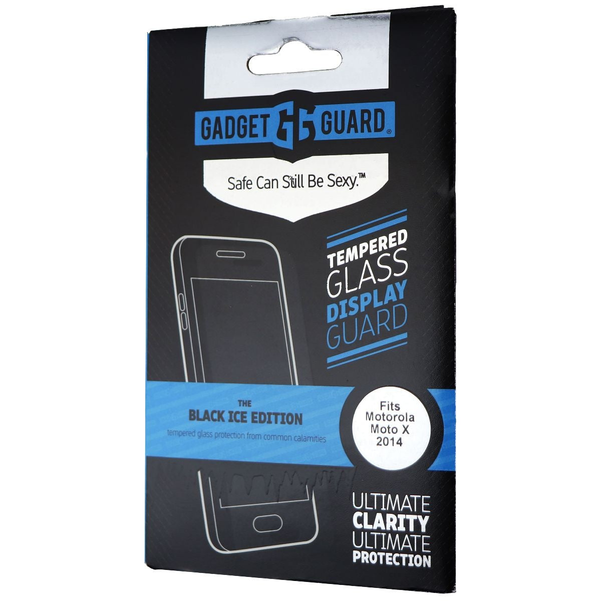 Gadget Guard Black Ice Tempered Glass for Motorola Moto X (2nd Gen) - Clear Cell Phone - Screen Protectors Gadget Guard    - Simple Cell Bulk Wholesale Pricing - USA Seller