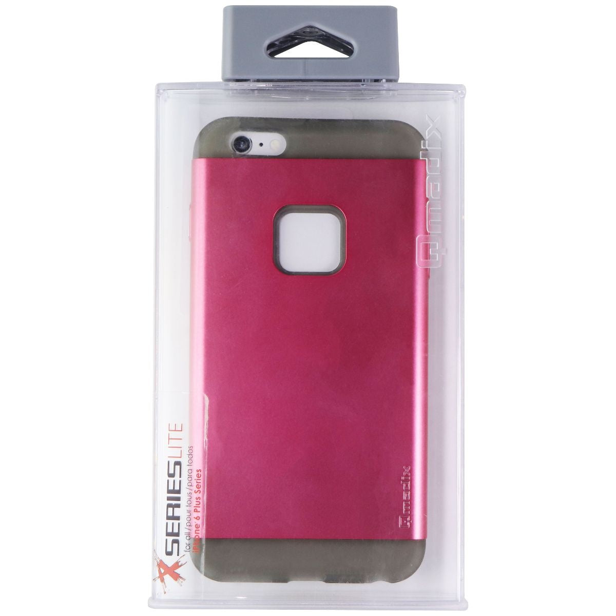 Qmadix X Series LITE Case for Apple iPhone 6S Plus/6 Plus - Pink Cell Phone - Cases, Covers & Skins Qmadix    - Simple Cell Bulk Wholesale Pricing - USA Seller