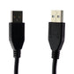 Unbranded 3ft Charge/Sync/Power Cable for USB Devices - Black Cell Phone - Cables & Adapters Unbranded    - Simple Cell Bulk Wholesale Pricing - USA Seller