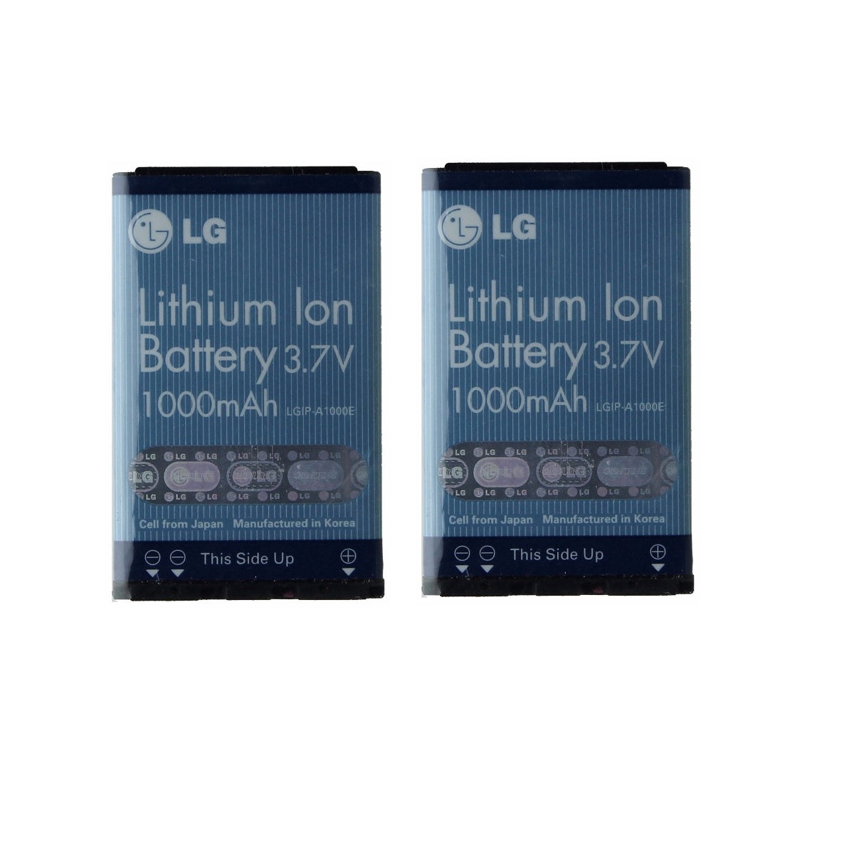 KIT 2x LG LGIP-A1000E 1000 mAh Replacement Battery for VX3200 VX6100 VX4700 Cell Phone - Batteries LG    - Simple Cell Bulk Wholesale Pricing - USA Seller