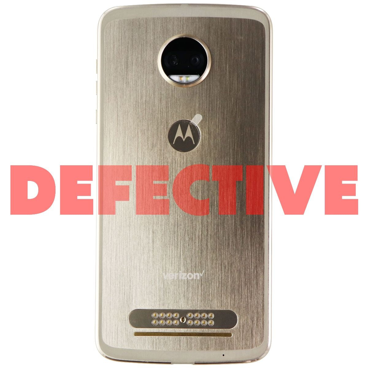 Motorola Moto Z2 Force (XT1789-01) Verizon Only - 64GB / Gold/White Cell Phones & Smartphones Motorola    - Simple Cell Bulk Wholesale Pricing - USA Seller
