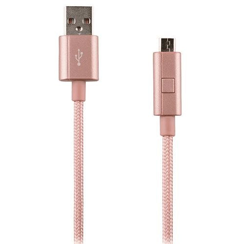 Verizon (CABMICRRSGLD-M) 4Ft Charge & Sync Cable for Micro USB Devices -Rosegold Cell Phone - Cables & Adapters Verizon    - Simple Cell Bulk Wholesale Pricing - USA Seller
