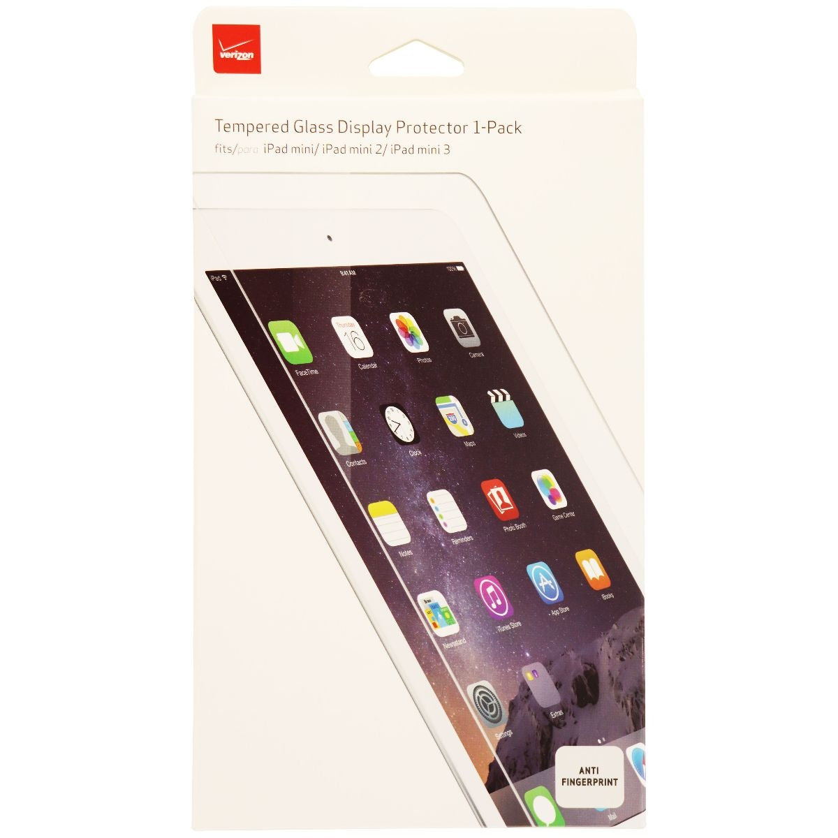 Verizon Tempered Glass Display Protector 1 Pack for iPad mini 1 / 2 / 3 - Clear Cell Phone - Screen Protectors Verizon    - Simple Cell Bulk Wholesale Pricing - USA Seller