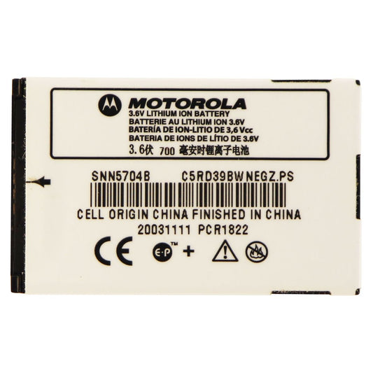 Motorola Rechargeable 700mAh Battery (SNN5704B) for Motorola A760 V300 V400 Cell Phone - Batteries Motorola    - Simple Cell Bulk Wholesale Pricing - USA Seller