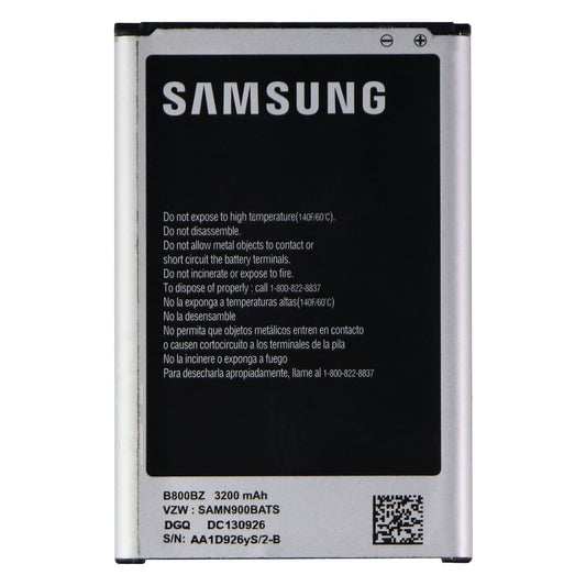 Samsung OEM 3,200mAh Battery (B800BZ) for Samsung Galaxy Note 3 N9000 Cell Phone - Batteries Samsung    - Simple Cell Bulk Wholesale Pricing - USA Seller