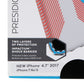Speck Presidio Grip Hard Case for Apple iPhone SE (2nd Gen) & 8/7/6s - Gray/Pink Cell Phone - Cases, Covers & Skins Speck    - Simple Cell Bulk Wholesale Pricing - USA Seller