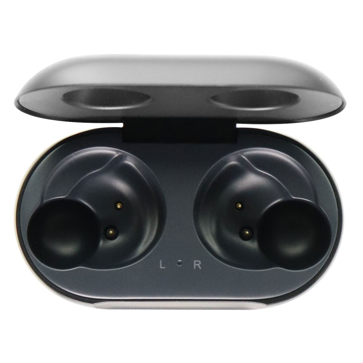 Samsung Charging Cradle Dock Charger Case for Galaxy Buds - Black (EP-QR170) Portable Audio - Headphones Samsung    - Simple Cell Bulk Wholesale Pricing - USA Seller