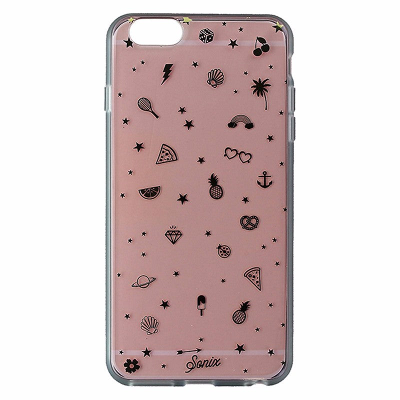 Sonix Clear Coat Case for iPhone 6 Plus 6S Plus Multi Charms Pink Tint Cell Phone - Cases, Covers & Skins Sonix    - Simple Cell Bulk Wholesale Pricing - USA Seller