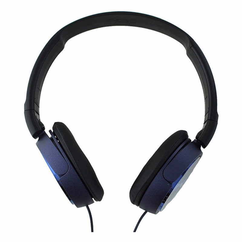 Wired - ZX (MDR-ZX310AP) Simple On-Ear Cell Headphones Blue Sony Bulk – Series