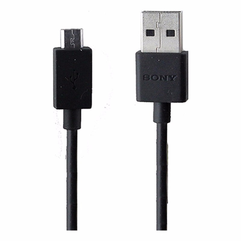 Sony (UCB16) Charge & Sync Cable for Micro USB Devices - Black Cell Phone - Cables & Adapters Sony    - Simple Cell Bulk Wholesale Pricing - USA Seller