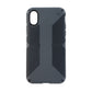 Speck Presidio Grip Series Case for Apple iPhone X - Charcoal Gray/Black Cell Phone - Cases, Covers & Skins Speck    - Simple Cell Bulk Wholesale Pricing - USA Seller