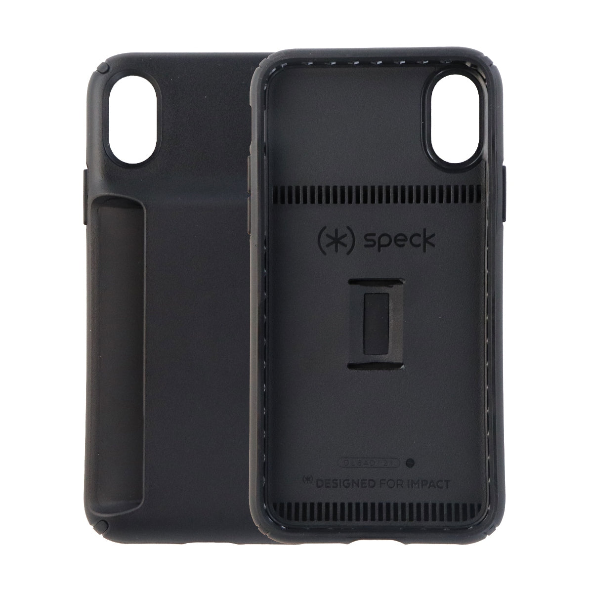 Speck Presidio Wallet Series Hybrid Card Case for Apple iPhone XS / X - Black Cell Phone - Cases, Covers & Skins Speck    - Simple Cell Bulk Wholesale Pricing - USA Seller