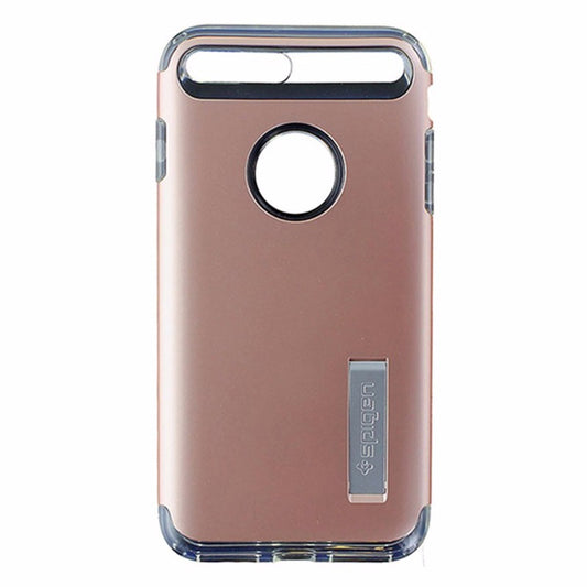 Spigen Slim Armor Dual Layer Case with Kickstand for iPhone 7 Plus - Rose Gold Cell Phone - Cases, Covers & Skins Spigen    - Simple Cell Bulk Wholesale Pricing - USA Seller