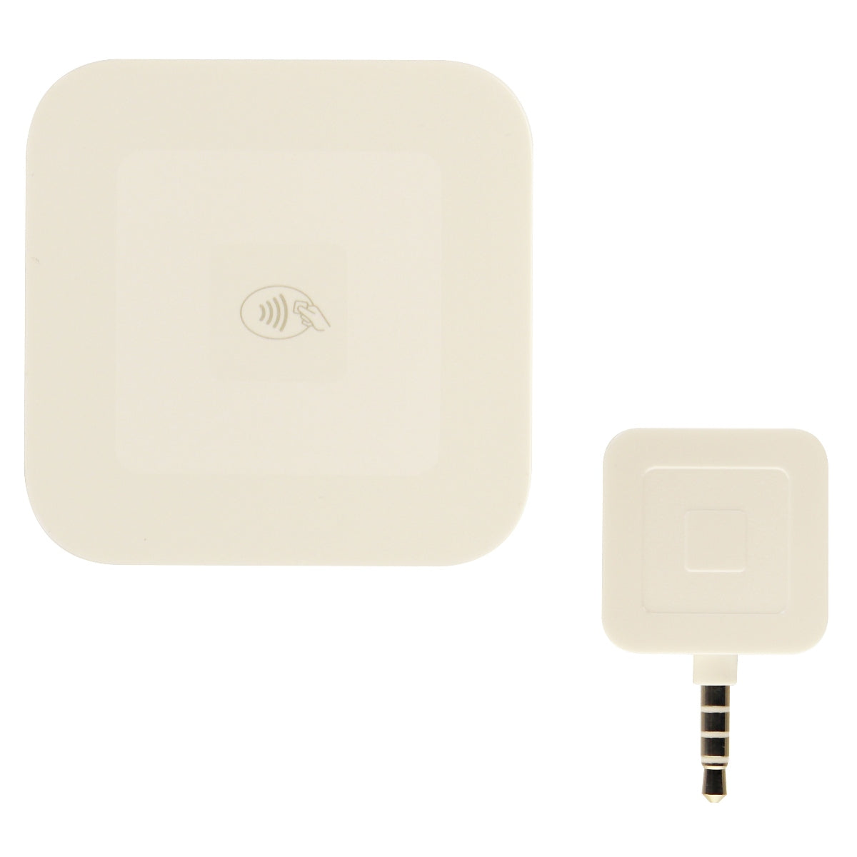 Square Contactless and Chip Reader Credit Card Reader - White Point of Sale Equipment - Credit Card Terminals, Readers Square    - Simple Cell Bulk Wholesale Pricing - USA Seller