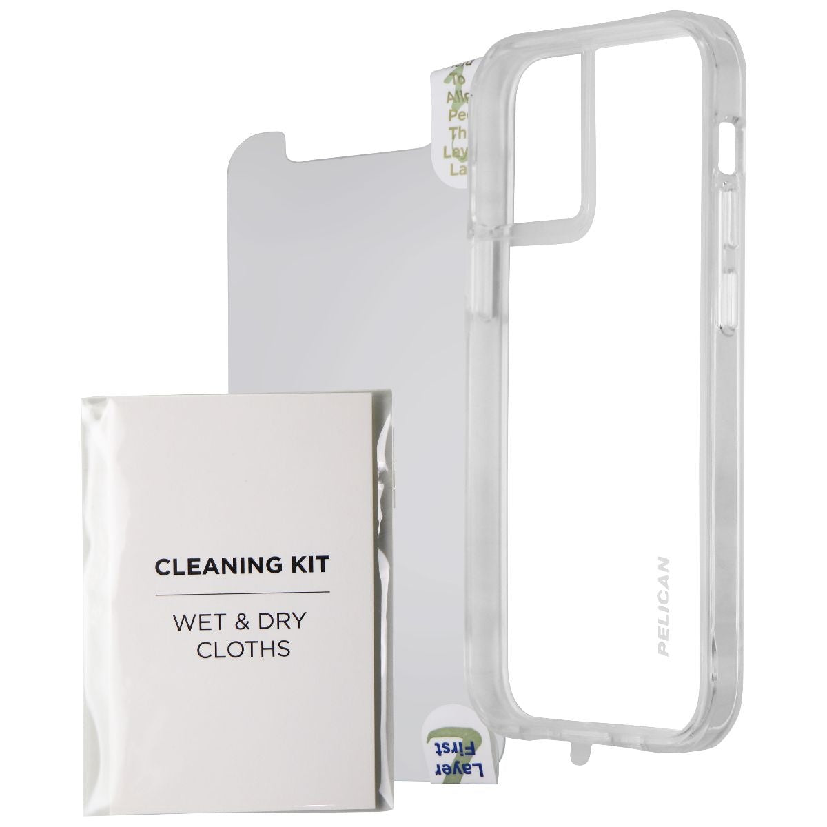 Pelican Protection Pack Case & Screen Protector for Apple iPhone 12 mini - Clear Cell Phone - Cases, Covers & Skins Pelican    - Simple Cell Bulk Wholesale Pricing - USA Seller