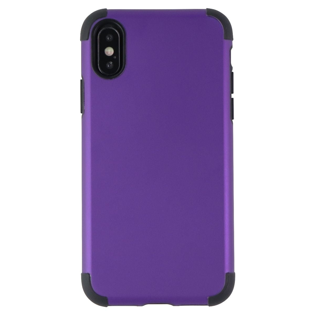 Verizon Slim Hard Case for Apple iPhone Xs and iPhone X - Matte Purple/Black Cell Phone - Cases, Covers & Skins Verizon    - Simple Cell Bulk Wholesale Pricing - USA Seller