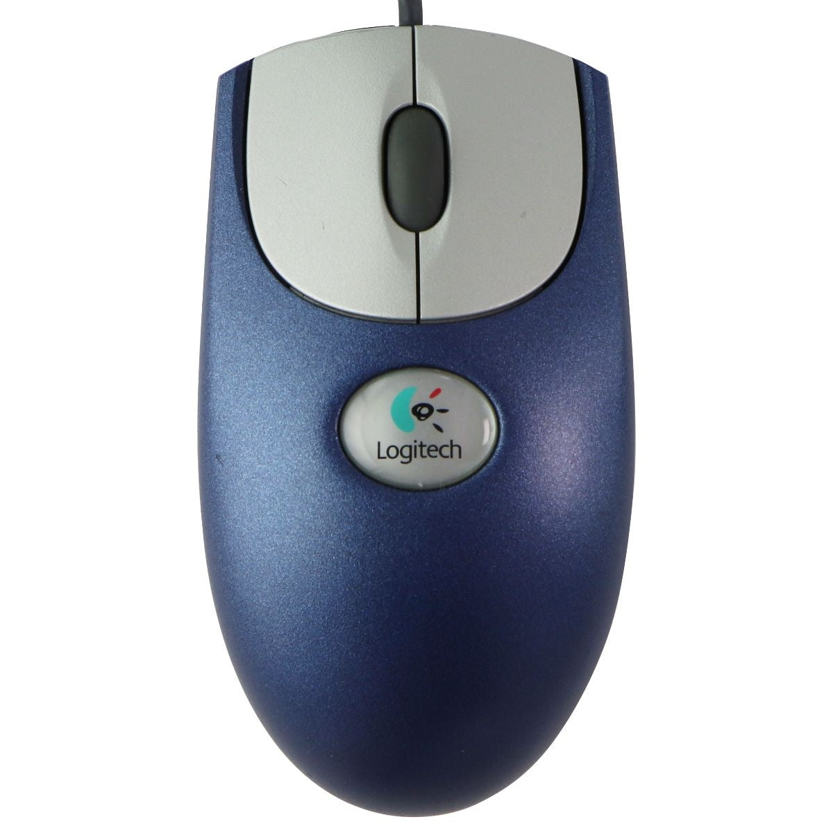 Logitech M-BJ58 USB Optical Scroll Wheel Mouse - Blue Keyboards/Mice - Mice, Trackballs & Touchpads Logitech    - Simple Cell Bulk Wholesale Pricing - USA Seller