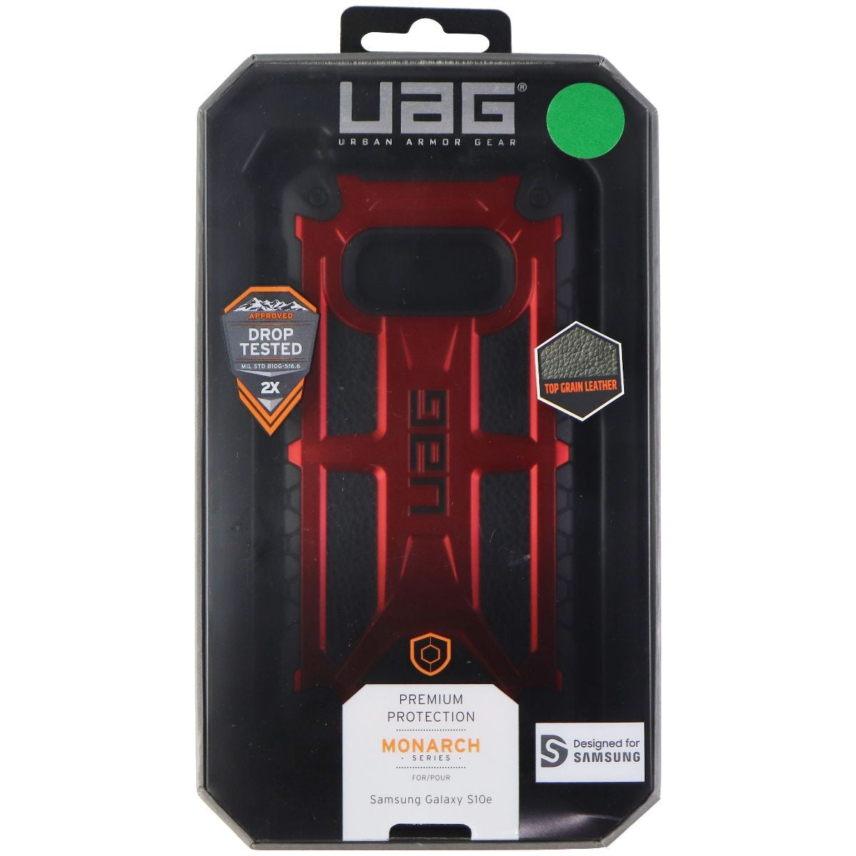 Urban Armor Gear Monarch Series Case for Samsung Galaxy S10e - Red/Black Cell Phone - Cases, Covers & Skins Urban Armor Gear    - Simple Cell Bulk Wholesale Pricing - USA Seller