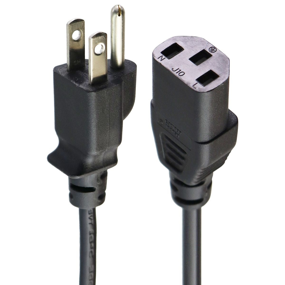 FOXCONN Computer Supply Cable (301899) - Black - 6ft Computer/Network - Plugs, Jacks & Wall Plates Foxconn    - Simple Cell Bulk Wholesale Pricing - USA Seller
