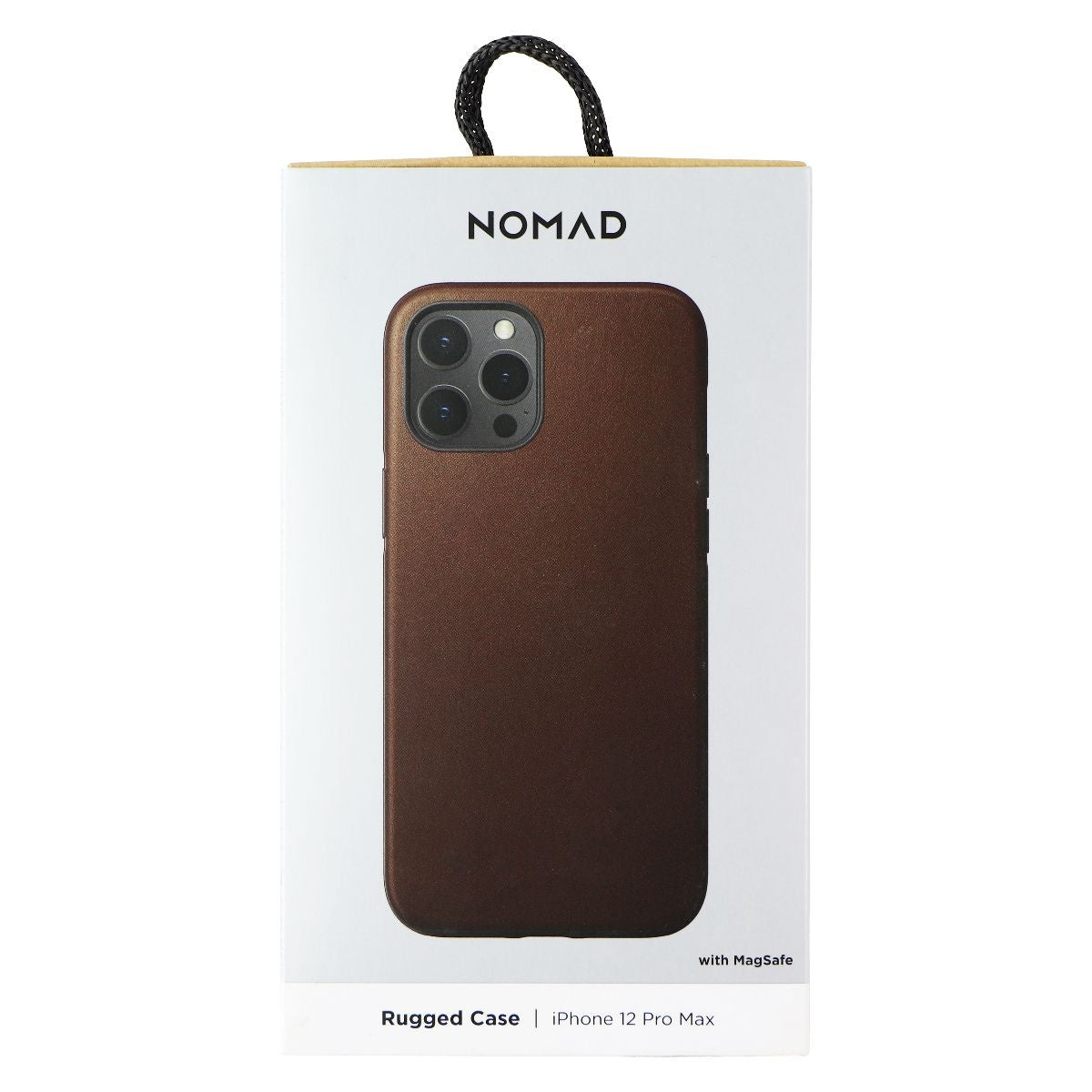 Nomad Rugged Phone Case for MagSafe for iPhone 12 Pro Max - Rustic Brown Cell Phone - Cases, Covers & Skins Nomad    - Simple Cell Bulk Wholesale Pricing - USA Seller