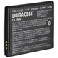 Duracell Ultra 3.7V Rechargeable 850mAh Battery - Black (CEL11213A) Cell Phone - Batteries Duracell    - Simple Cell Bulk Wholesale Pricing - USA Seller