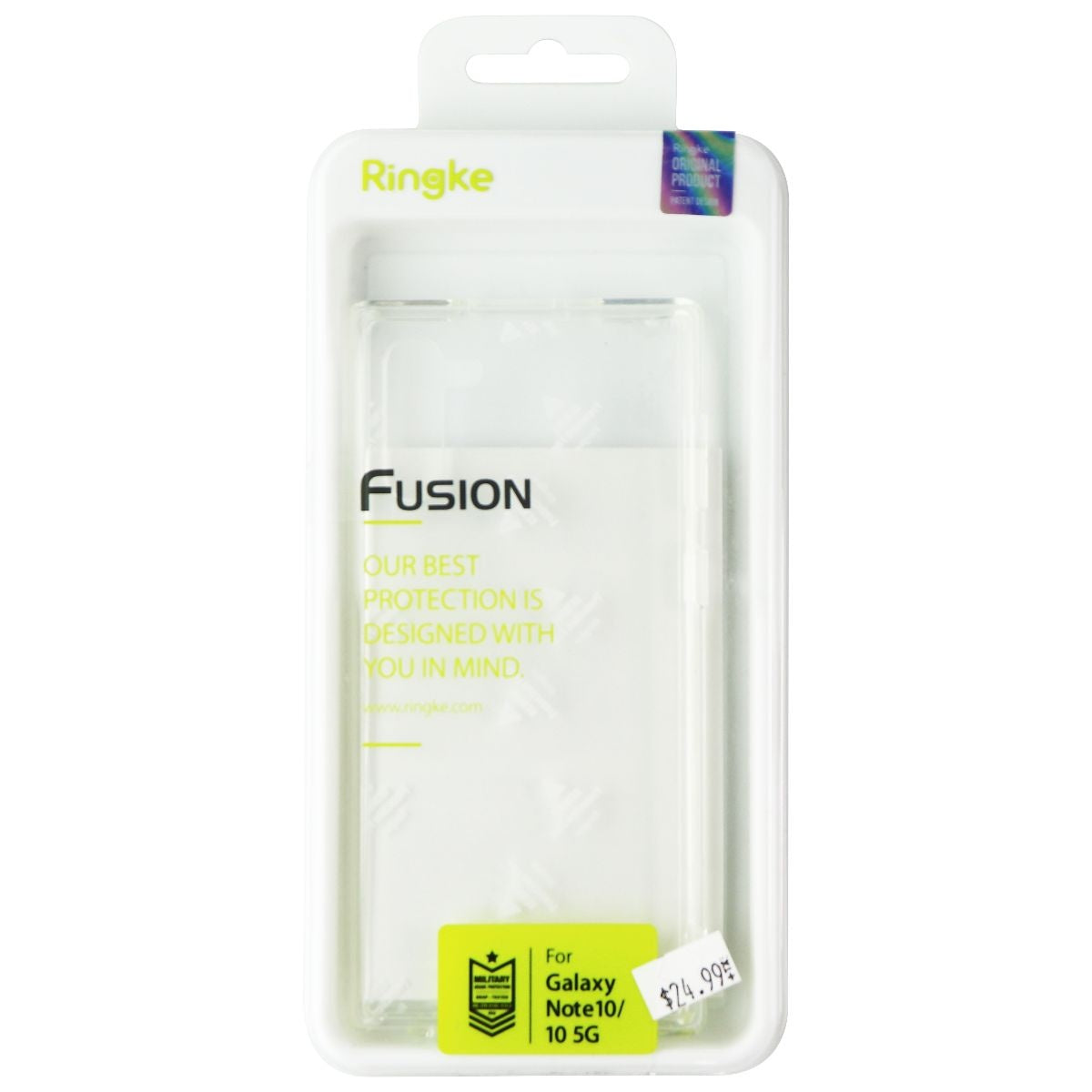 Ringke Fusion Series Case for Samsung Galaxy Note10/10 5G - Clear Cell Phone - Cases, Covers & Skins Ringke    - Simple Cell Bulk Wholesale Pricing - USA Seller