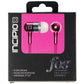 Incipio F08 Series Hi-Fi Stereo Earbuds with 3.5mm Plug - Pink Portable Audio - Headphones Incipio    - Simple Cell Bulk Wholesale Pricing - USA Seller