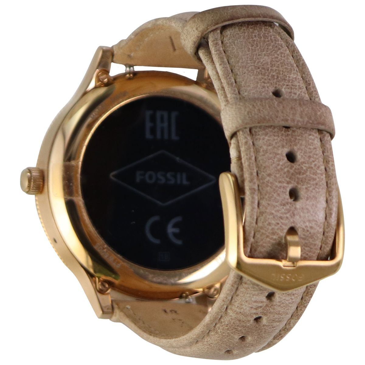 Fossil Womens Gen 3 Venture Stainless Steel Touchscreen Watch - Beige (FTW6005) Smart Watches Fossil    - Simple Cell Bulk Wholesale Pricing - USA Seller