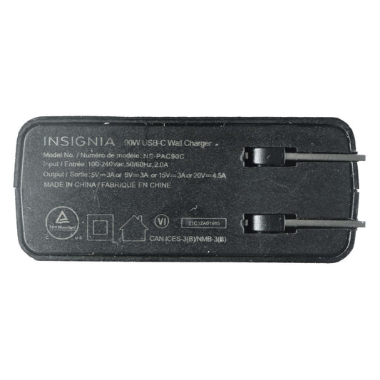 Insignia (90W) Variable Output USB-C Wall Charger - Black (NS-PAC90C) Cell Phone - Chargers & Cradles Insignia    - Simple Cell Bulk Wholesale Pricing - USA Seller