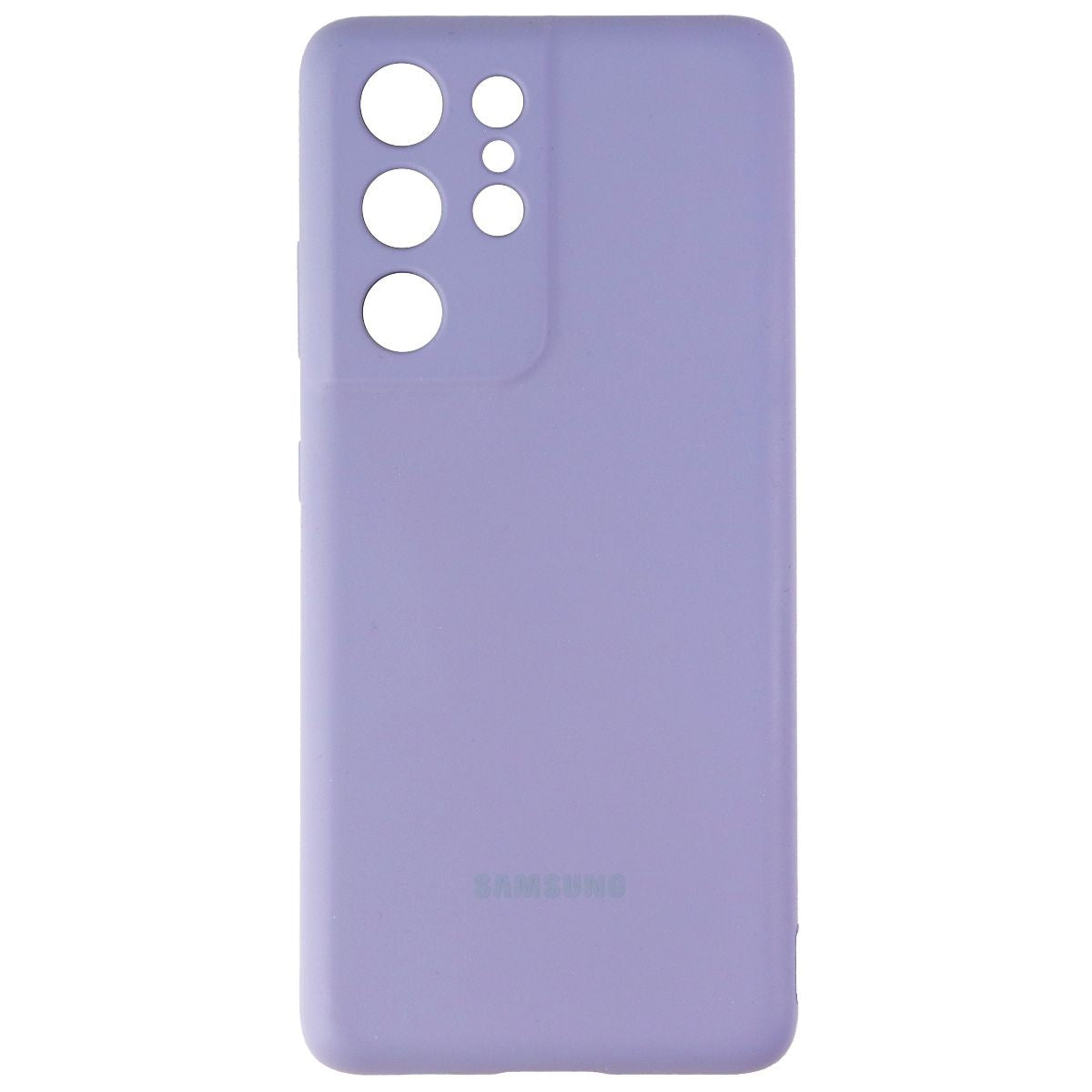 Samsung Silicone Cover for Galaxy S21 Ultra / S21 Ultra 5G - Violet Purple Cell Phone - Cases, Covers & Skins Samsung Electronics    - Simple Cell Bulk Wholesale Pricing - USA Seller