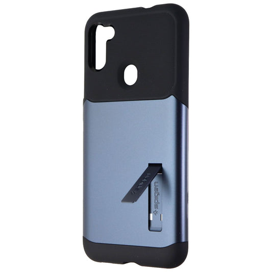Spigen Slim Armor Series Case for Samsung Galaxy A11 Smartphones - Metal Slate Cell Phone - Cases, Covers & Skins Spigen    - Simple Cell Bulk Wholesale Pricing - USA Seller