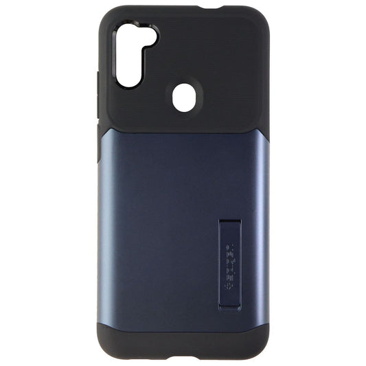 Spigen Slim Armor Series Case for Samsung Galaxy A11 Smartphones - Metal Slate Cell Phone - Cases, Covers & Skins Spigen    - Simple Cell Bulk Wholesale Pricing - USA Seller