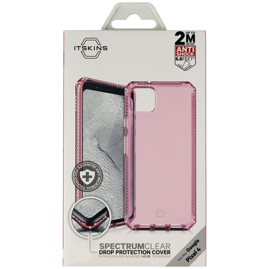 ITSKINS Spectrum Clear Drop Protection Case for Google Pixel 4 - Light Pink Cell Phone - Cases, Covers & Skins ITSKINS    - Simple Cell Bulk Wholesale Pricing - USA Seller