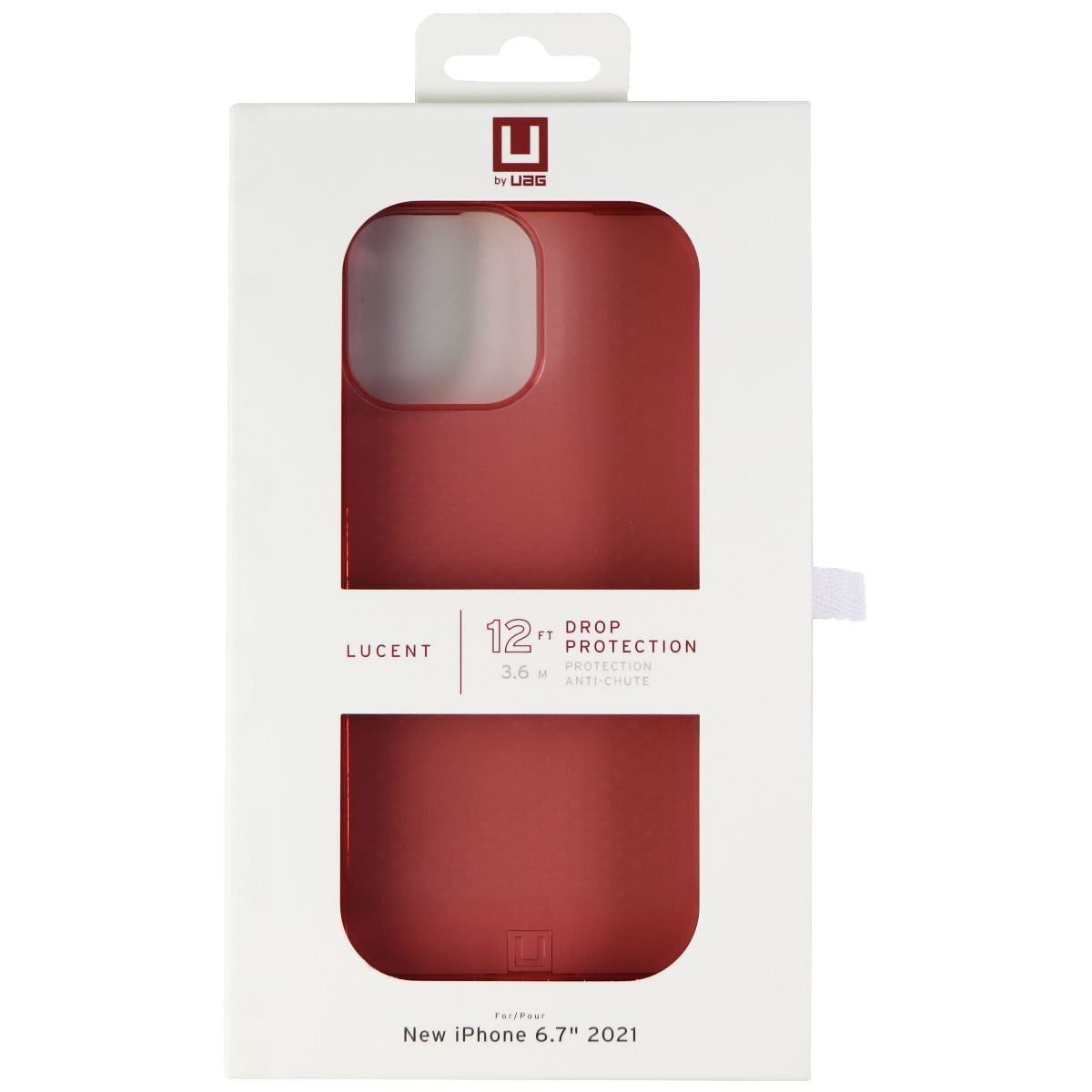 Urban Armor Gear Lucent Gel Case for Apple iPhone 13 Pro Max - Red Clay Cell Phone - Cases, Covers & Skins Urban Armor Gear    - Simple Cell Bulk Wholesale Pricing - USA Seller