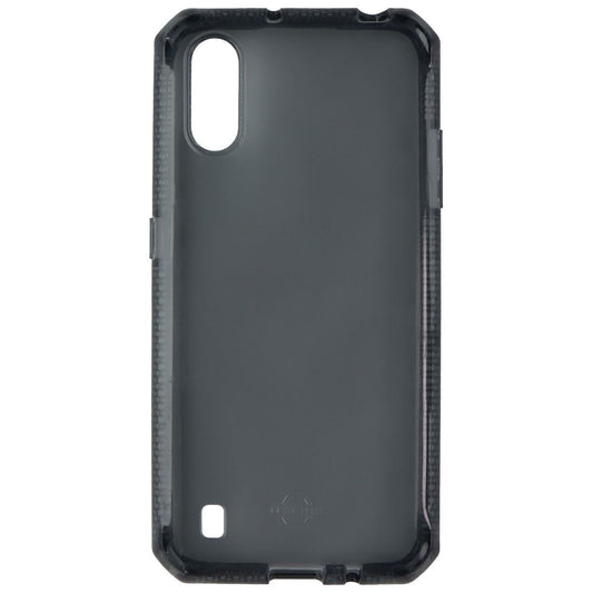 ITSKINS Spectrum Clear Case for Samsung Galaxy A01 - Smoke Cell Phone - Cases, Covers & Skins ITSKINS    - Simple Cell Bulk Wholesale Pricing - USA Seller