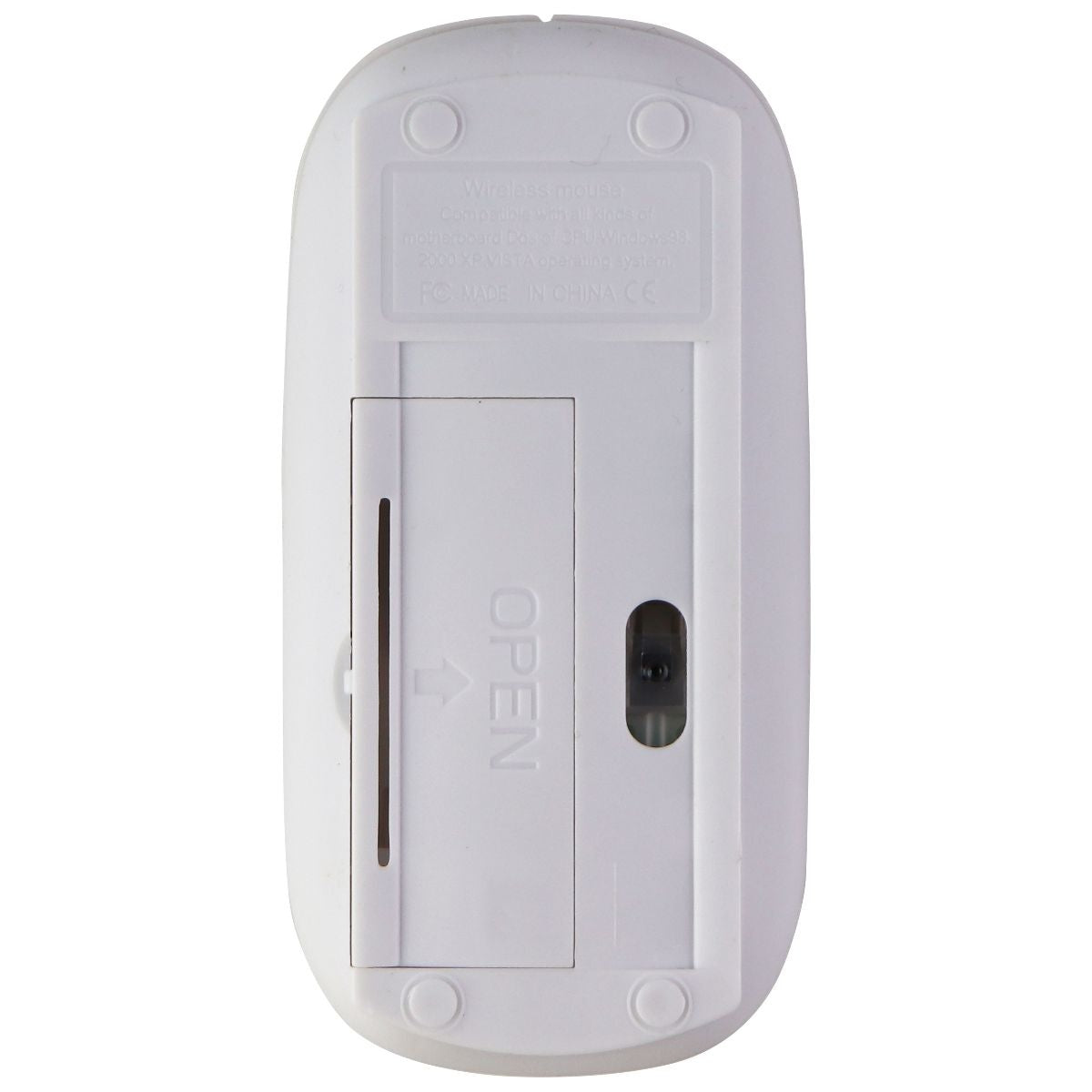 Wireless Optical USB Dongle Mouse for Windows PC & More - White Keyboards/Mice - Mice, Trackballs & Touchpads Unbranded    - Simple Cell Bulk Wholesale Pricing - USA Seller