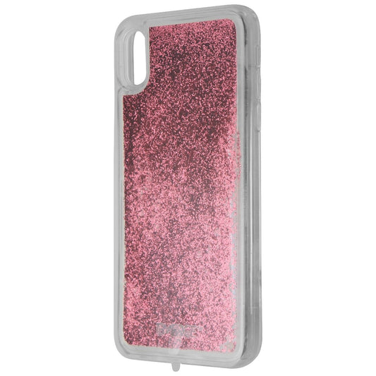 EMERGE SNOW GLOBE Case for iPhone XS Max - Glitter Flowing Liquid Glitter Pink Cell Phone - Cases, Covers & Skins Emerge    - Simple Cell Bulk Wholesale Pricing - USA Seller