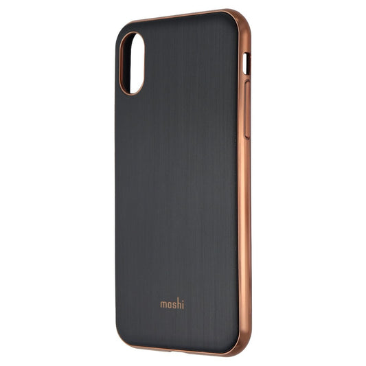 Moshi iGlaze Ultra-slim Hardshell Case for iPhone Xs/iPhone X - Armour Black Cell Phone - Cases, Covers & Skins Moshi    - Simple Cell Bulk Wholesale Pricing - USA Seller