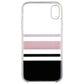 Kate Spade Hardshell Case for Apple iPhone XR - Clear/Black/Gold/Pink Stripes Cell Phone - Cases, Covers & Skins Kate Spade    - Simple Cell Bulk Wholesale Pricing - USA Seller