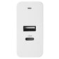 Insignia 30W 2-Port USB-C/USB Wall Charger - White (NS-MWC30W2W) Cell Phone - Chargers & Cradles Insignia    - Simple Cell Bulk Wholesale Pricing - USA Seller