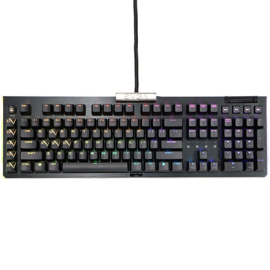 EVGA Z20 RGB Mechanical Gaming Keyboard, Optical Mechanical Switches (Clicky) Gaming/Console - Keyboards & Keypads EVGA    - Simple Cell Bulk Wholesale Pricing - USA Seller