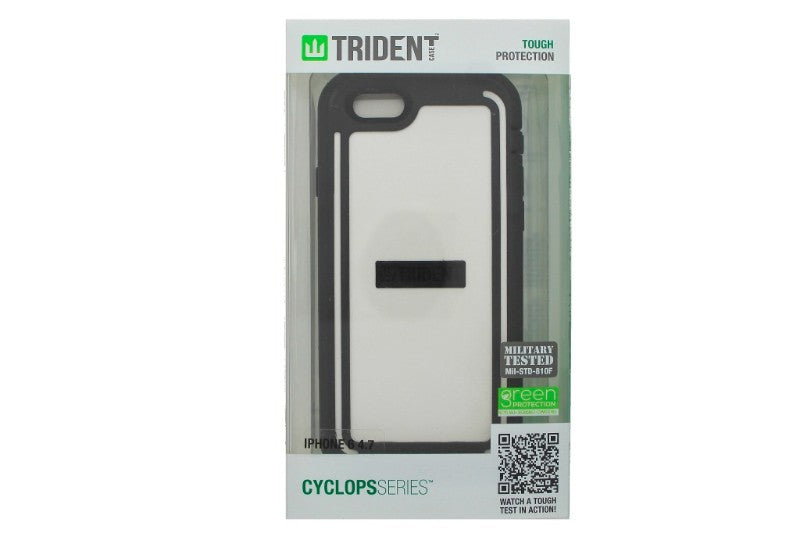 Trident Cyclops Case for Apple iPhone 6 6s - White/Black Cell Phone - Cases, Covers & Skins Trident Case    - Simple Cell Bulk Wholesale Pricing - USA Seller