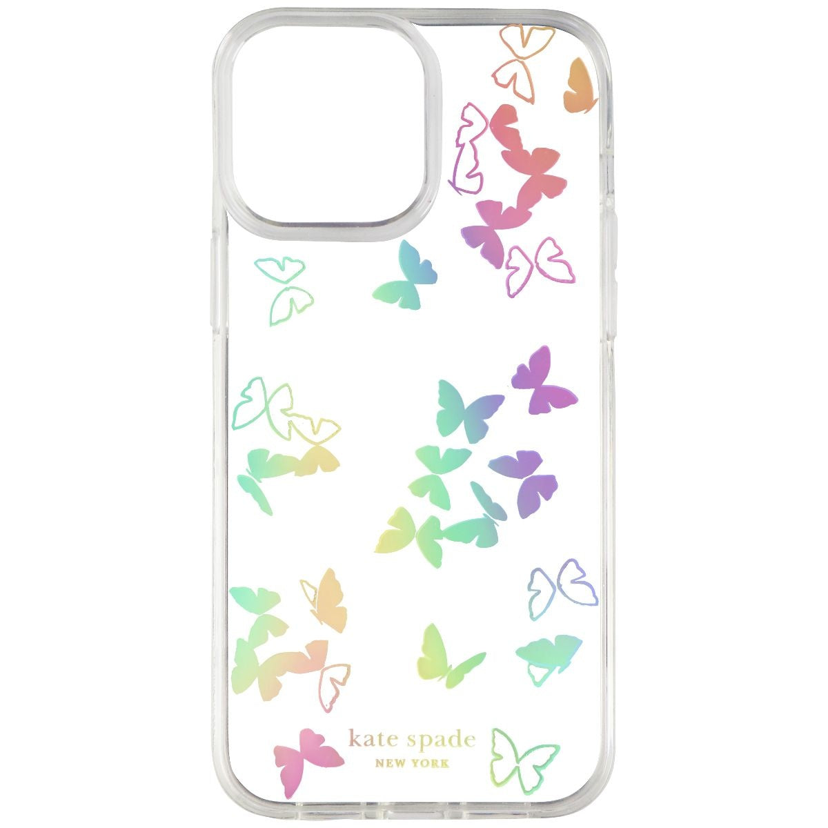 Kate Spade Protective Case for iPhone 13 Pro Max / 12 Pro Max - Butterfly/Clear Cell Phone - Cases, Covers & Skins Kate Spade New York    - Simple Cell Bulk Wholesale Pricing - USA Seller
