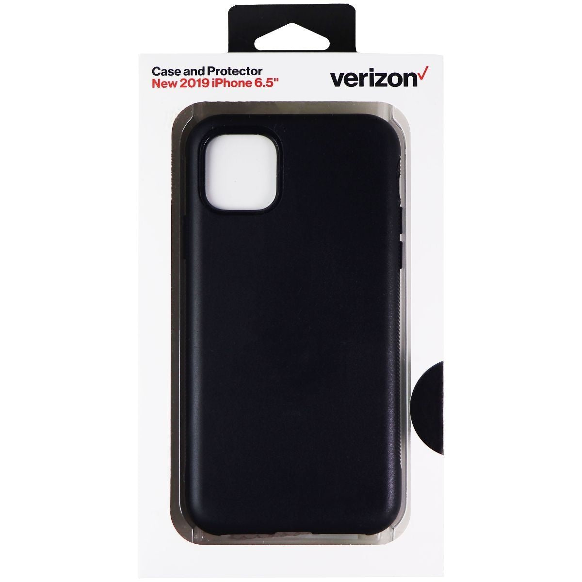 Verizon Tempered Glass Screen Protector and Case for iPhone 11 Pro Max - Black Cell Phone - Cases, Covers & Skins Verizon    - Simple Cell Bulk Wholesale Pricing - USA Seller