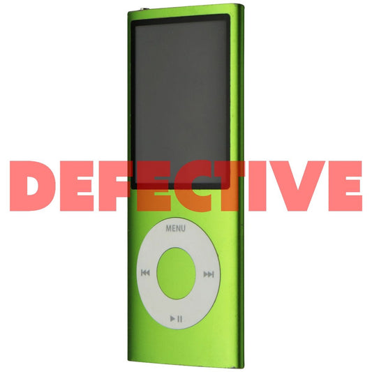 Apple iPod Nano (4th Gen) (A1285) - 8GB/Green Portable Audio - iPods & MP3 Players Apple    - Simple Cell Bulk Wholesale Pricing - USA Seller