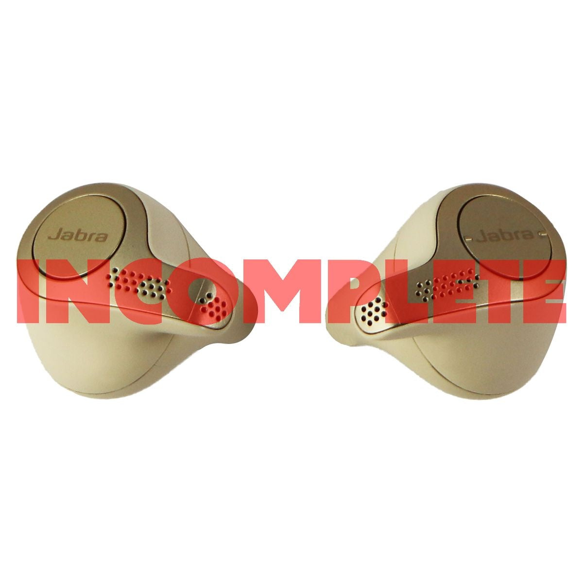Jabra Elite 65t True Wireless Earbuds with Charging Case - Gold Beige Portable Audio - Headphones Jabra    - Simple Cell Bulk Wholesale Pricing - USA Seller